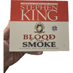 Blood and Smoke by Stephen King Unabridged Audiobook CD Read by the Author